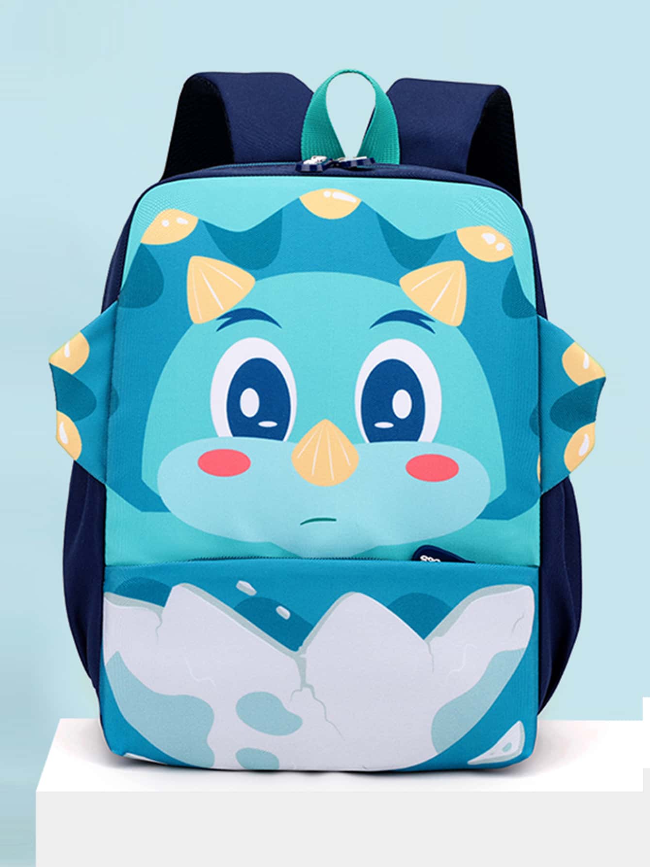Niños mini Mochila con dibujos animados jardín de infancia bolsa escuela niños Bolso de hombro - Azul - Ver 1