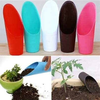 1pc Garden Succulent Tool Soil Shovel Cup Bucket for Farm Irrigation System