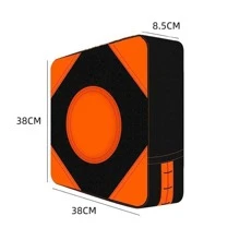 家用壁靶仿皮拳擊靶拳擊靶家用沙袋爆炸拳擊沙袋壁掛式免打拳拳擊訓練器材適合兒童成人40*40cm