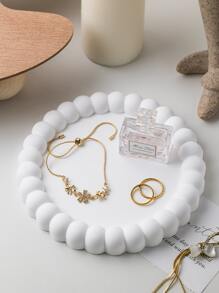 Cute Bubble Shaped Cement Mold For Making Jewelry Tray, Plaster Crafts, Resin Coasters, Silicone Mold