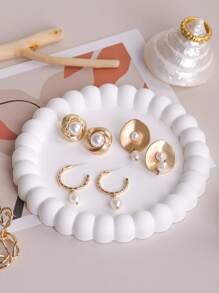 Cute Bubble Shaped Cement Mold For Making Jewelry Tray, Plaster Crafts, Resin Coasters, Silicone Mold