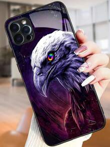 1入紫色手機殼，抗掉落、抗刮花、柔軟TPU邊框、吸震、超薄硬殼、整合式相機保護，適用於iPhone /華為/三星/小米/紅米/OPPO/一加 - 彩色 - 查看 1