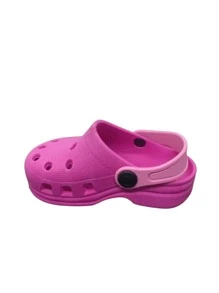 Kids Clogs - 玫紅色 - 查看 5