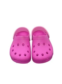 Kids Clogs - 玫紅色 - 查看 2