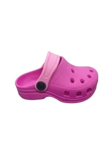 Kids Clogs - 玫紅色 - 查看 6