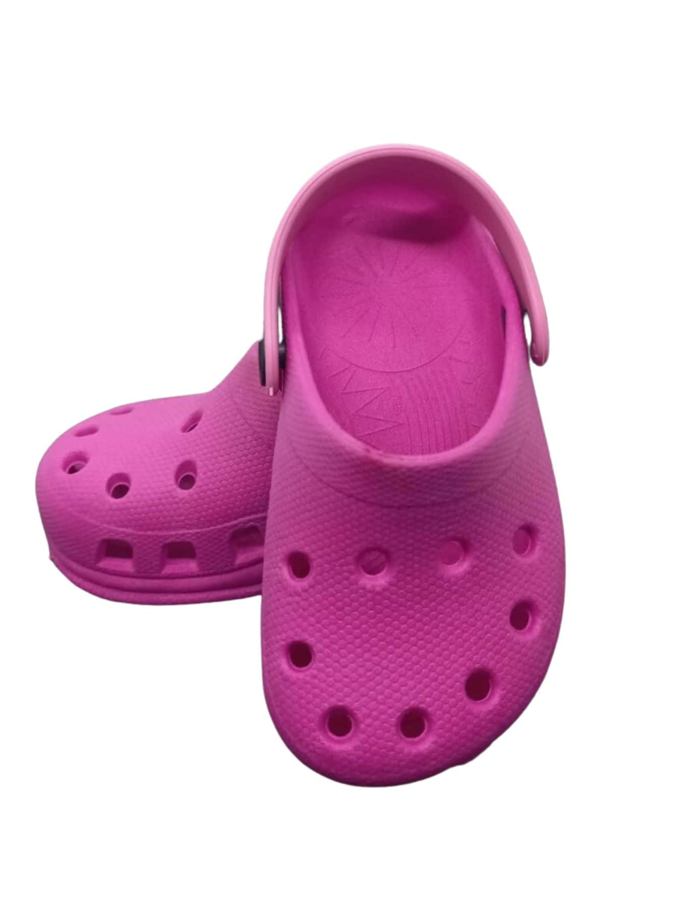 Kids Clogs - 玫紅色 - 查看 1