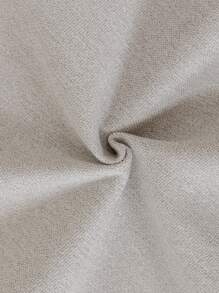 1 pièce Antidérapant Unicolore En Lin Housse De Coussin Canapé Canapé Protecteur Taie D'oreiller Pour Salon , Toutes Les Saisons Disponible