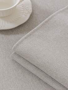 1 pièce Antidérapant Unicolore En Lin Housse De Coussin Canapé Canapé Protecteur Taie D'oreiller Pour Salon , Toutes Les Saisons Disponible