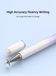 Bolígrafo lápiz universal compatible con iPad, iPhone, Android, iOS, tabletas, para dibujar, escribir, pantalla táctil capacitiva - Morado - Ver 3