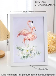 رمضان زينة رمضان إطار صورة أبيض موحد اللون قطعة واحدة