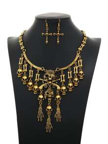 女士首飾套裝 - 銅色 - 查看 4