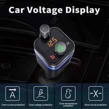 Car Mp3 Wireless Player - Black - View 2