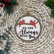 1pc Wooden Red Bird Decoration For Home, Door Or Wall Hanging Crafts - Multicolor - View 1