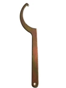 金屬摩托車工具減震器暫停工具C扳手扳手手掌工具鉤兼容本田自行車 - 金色 - 查看 2