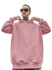 Men Sweatshirts - 淺粉色 - 查看 2