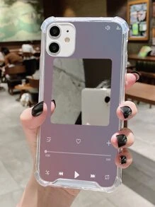 愛心圖案鏡面手機殼 - 彩色 - 查看 1