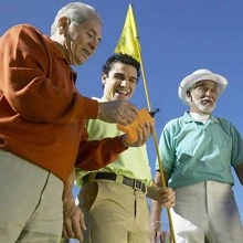 1pc Golf Bag Prank Golf Ball Storage Bag Golf Tool Kit - Yellow - View 2