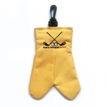 1pc Golf Bag Prank Golf Ball Storage Bag Golf Tool Kit - Yellow - View 1