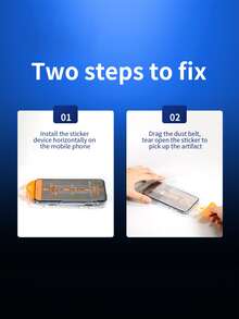 自動除塵、防窺視、易貼屏幕保護貼，適用於蘋果 iPhone 15/14/13/12/11/X 系列 (1入) - 彩色 - 查看 4