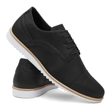 Men Loafers - Đen và trắng - Xem 5