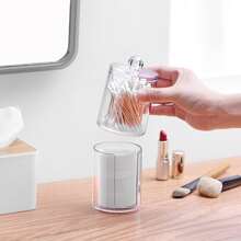 1 Bộ Hộp đựng đồ bằng nhựa acrylic hình tròn, có thể xếp chồng lên nhau, trong suốt, dùng để đựng bông tẩy trang, trang trí phòng ngủ, phòng tắm, nhà cửa, phòng màu hồng, đồ dùng du lịch, túi quà tặng, quà tặng cho mẹ, bố, nam giới, bạn bè, giáo viên, sinh nhật, đám cưới, bàn làm việc, kệ, phụ kiện, hộp quà, quà tặng ngộ nghĩnh, túi đựng đồ, túi trang điểm, túi đựng đồ vệ sinh cá nhân, hộp đựng đồ trên bàn làm việc, túi đựng mỹ phẩm, túi đựng đồ trang điểm, hộp đựng đồ trang điểm, phụ kiện bàn trang điểm, túi đựng đồ trang điểm, túi đựng trang điểm, hộp đựng trang sức, túi nhỏ, hộp đựng cọ trang điểm, hộp đựng nước hoa, túi đựng đồ, trang trí phòng. - Trong sáng - Xem 2