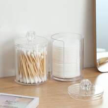 1 Bộ Hộp đựng đồ bằng nhựa acrylic hình tròn, có thể xếp chồng lên nhau, trong suốt, dùng để đựng bông tẩy trang, trang trí phòng ngủ, phòng tắm, nhà cửa, phòng màu hồng, đồ dùng du lịch, túi quà tặng, quà tặng cho mẹ, bố, nam giới, bạn bè, giáo viên, sinh nhật, đám cưới, bàn làm việc, kệ, phụ kiện, hộp quà, quà tặng ngộ nghĩnh, túi đựng đồ, túi trang điểm, túi đựng đồ vệ sinh cá nhân, hộp đựng đồ trên bàn làm việc, túi đựng mỹ phẩm, túi đựng đồ trang điểm, hộp đựng đồ trang điểm, phụ kiện bàn trang điểm, túi đựng đồ trang điểm, túi đựng trang điểm, hộp đựng trang sức, túi nhỏ, hộp đựng cọ trang điểm, hộp đựng nước hoa, túi đựng đồ, trang trí phòng. - Trong sáng - Xem 4