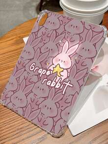 Phim hoạt hình thỏ in Trong sáng Hộp đựng Pad - Nhiều màu - Xem 3