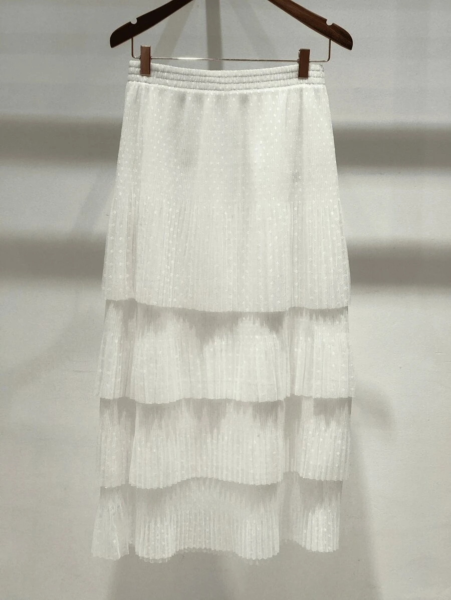 Women Skirts - 白色 - 查看 1