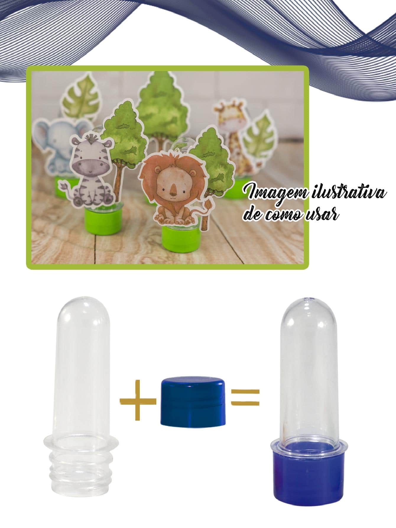 Party Backdrops - 寶藍色 - 查看 1