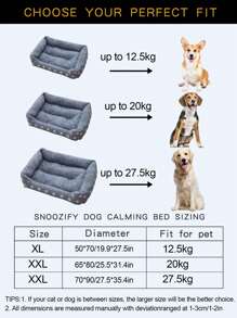 1pc Star Pattern Warm Plush Pet House Suitable For Small, Medium And Large Cats And Dogs To Sleep In All Seasons - Grey - View 6