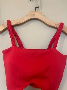 Women Tank Tops & Camis - Đỏ - Xem 3