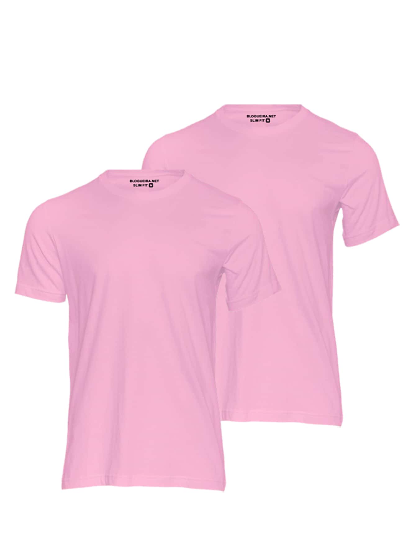 Men T-Shirts - 淺粉色 - 查看 1