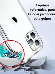 Funda Acrigel Transparente Para Celular Varios Modelos - Apple - Ver 4