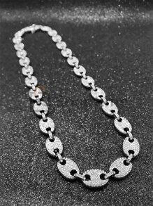 Men's Pendant Necklaces - 銀色 - 查看 2