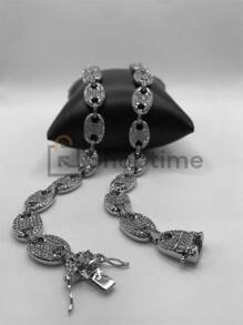 Men's Pendant Necklaces - 銀色 - 查看 5