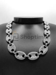 Men's Pendant Necklaces - 銀色 - 查看 1