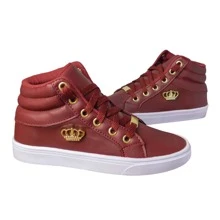 Bem Brasil Shoes Kids Boots - 酒紅色 - 查看 2