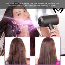 Secador de pelo con difusor - Negro - Ver 8