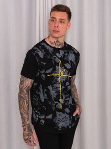 Men T-Shirts - màu đen - Xem 2