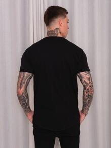 Men T-Shirts - màu đen - Xem 3