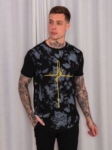 Men T-Shirts - màu đen - Xem 4