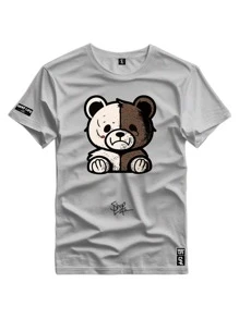 Men T-Shirts - Màu Xám nhạt - Xem 1
