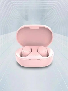 Fone de ouvido sem fio redução de ruído compatível com bluetooth Mi Airdots pro3 - Rosa chiclete - Visão 1
