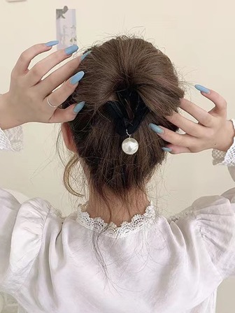 1pc Women's Sponge Hair Bun Maker ,Hair Styling Tools Hair Accessories