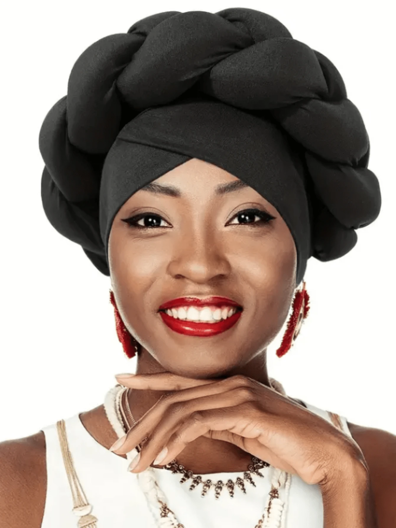 Turban Hat Women Hat Headband Islamic Head Wrap Bonnet Headscarf...