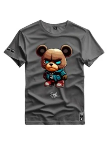 Men T-Shirts - 灰色 - 查看 1