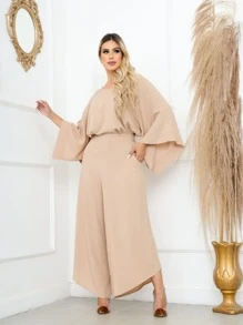 Women Two-piece Outfits - Màu be - Xem 1