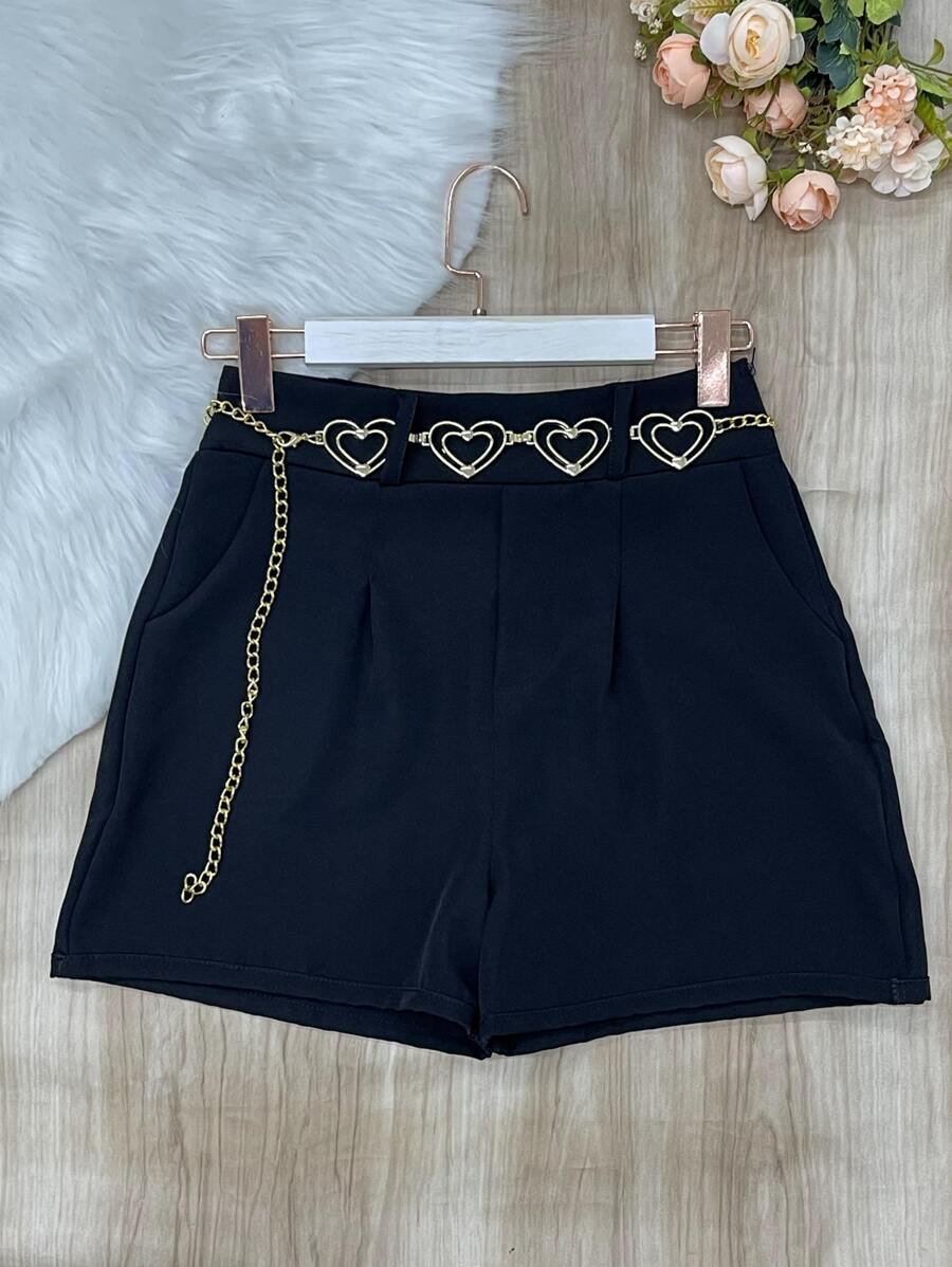 Women Shorts - Black - View 1