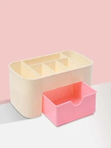 Nghệ thuật làm Móng Công cụ Hộp trữ , Bàn Hộp đựng , Nhiều Lớp Ngăn đựng bút Hộp bút chì , Dụng cụ làm móng Lưu trữ Bộ dụng cụ - Hồng - Xem 1