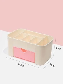 Nghệ thuật làm Móng Công cụ Hộp trữ , Bàn Hộp đựng , Nhiều Lớp Ngăn đựng bút Hộp bút chì , Dụng cụ làm móng Lưu trữ Bộ dụng cụ - Hồng - Xem 4